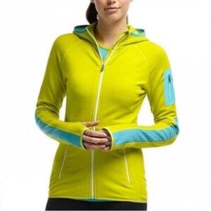 Icebreaker Merino GT Yellow and Blue Jacket